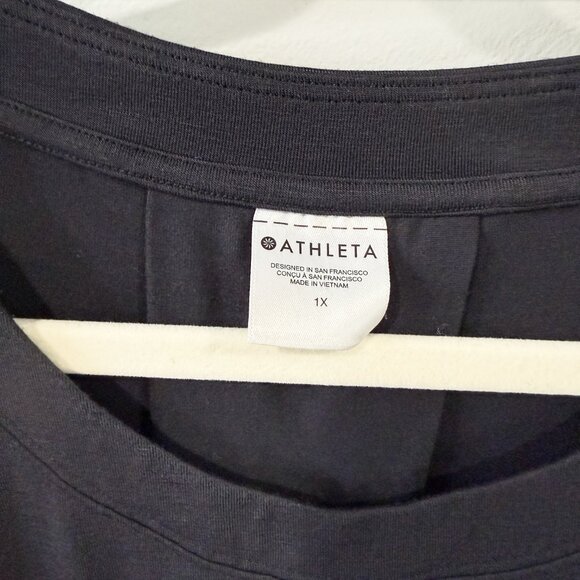 Athleta Cloudlight Stratus Top Black Size 1X - Picture 2 of 6